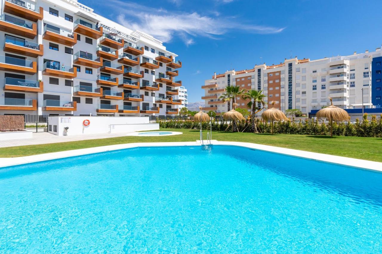 Beachfront Apartment 034 Torre Del Mar Dış mekan fotoğraf