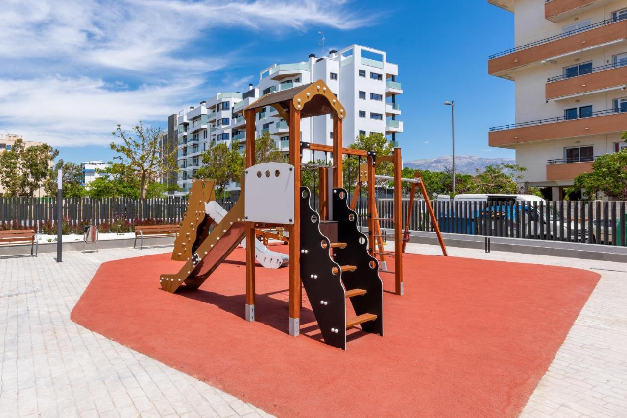 Beachfront Apartment 034 Torre Del Mar Dış mekan fotoğraf