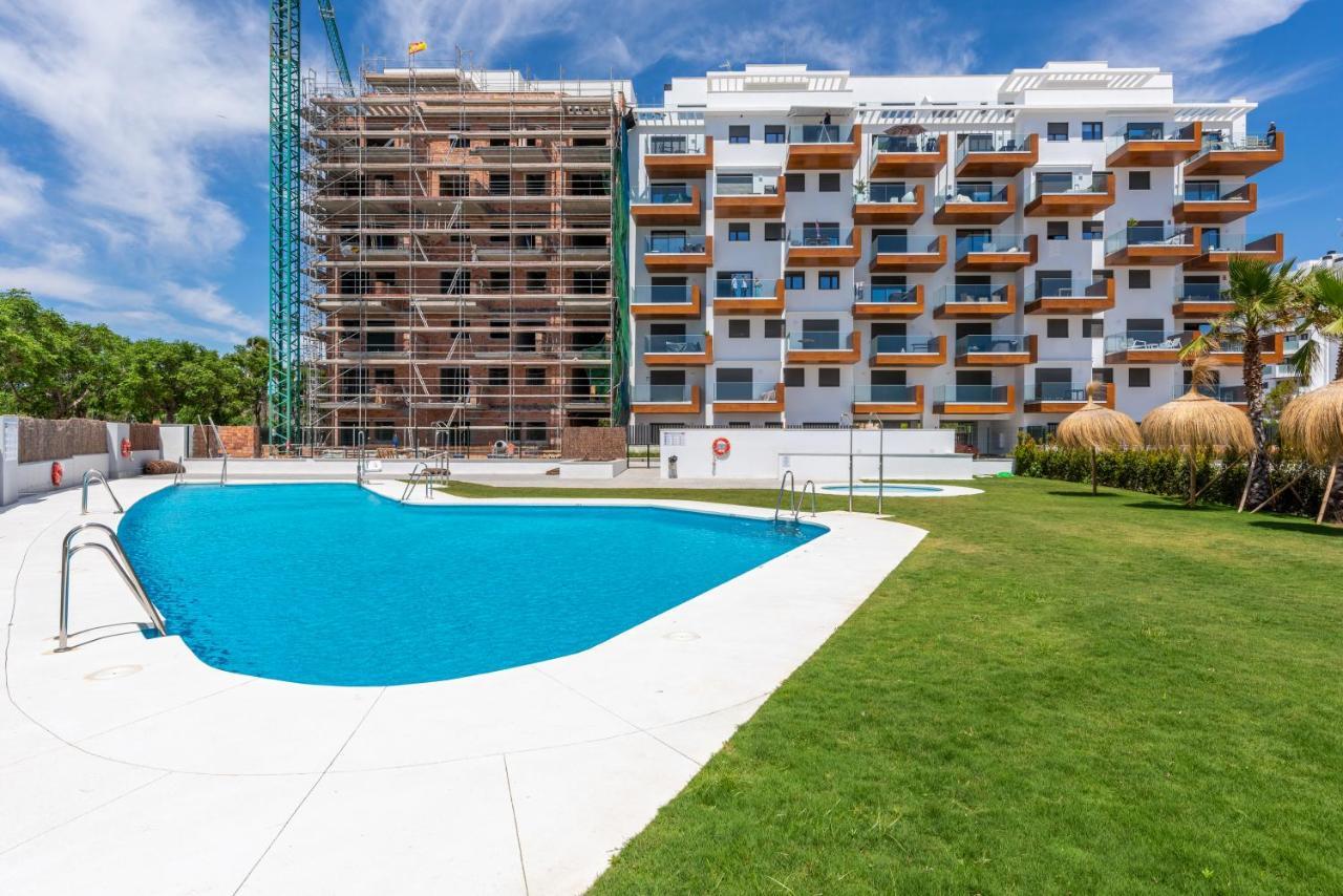 Beachfront Apartment 034 Torre Del Mar Dış mekan fotoğraf